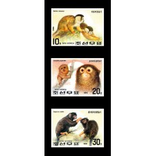 1992. Новогодние марки чучхе 81 (1992 г.) (Неперфорированные марки)			