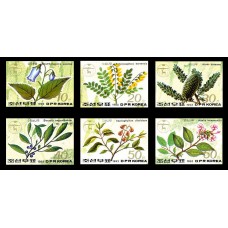 1993. Эндемичные растения Кореи (Неперфорированные марки)			
