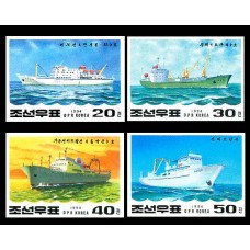 1994. Корабли (Лист из 6 м.)(Неперфорированные марки)