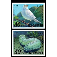 1995. Белые животные (Неперфорированные марки)