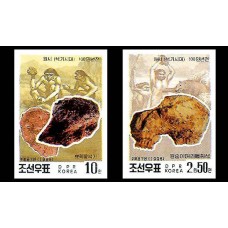 1998.  Центральный исторический музей Кореи(Неперфорированные марки)