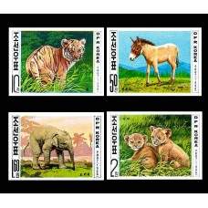 1998.  Животные(Неперфорированные марки)