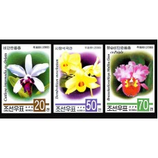 2000.  Орхидеи(Неперфорированные марки)