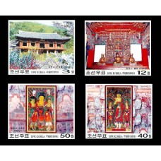 2003. Храм Рянчхон(Неперфорированные марки)