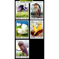 2003.  Птицы(Неперфорированные марки)