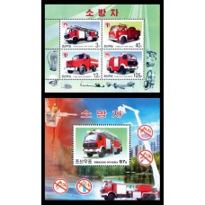 2004.  Пожарные машины(Неперфорированные марки)