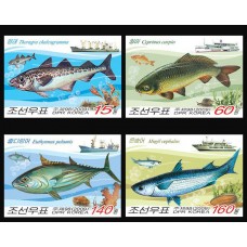 2009. Рыба(Неперфорированные марки)