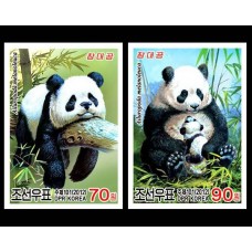 2012.  Панда (беззубцовые марки)