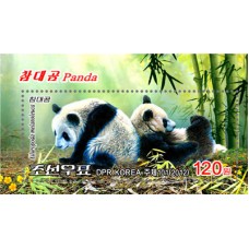 2012. Панда (с/с) (беззубцовые марки)