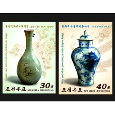 2014.  Культурное наследие (Керамика) (беззубцовые марки)