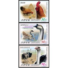 2016.  Домашняя птица (беззубцовые марки)