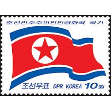 2009. Государственный флаг КНДР