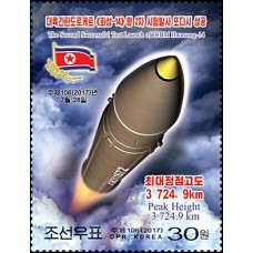 2017. Второй успешный тестовый запуск МБР Hwasong-14